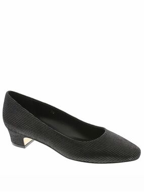 Vaneli Astyr Black Lizard Print Shoe size 9.5